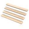 Hnvdkln Wood Figurines Display Stand With Acrylic Bracket Multi Layer Compact Cupcake Display Riser Sturdy Easy to Assemble Perfume Display Stand(transparent color,Four floors) view 3