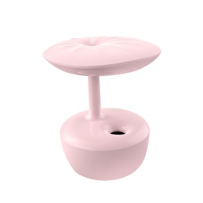 RYGVPR Mist Humidifiers Air Humidifier, with Water Droplets with Auto Shut Off, with Nightlight Desktop Humidifier for Table Home SPA Large Room, Pink