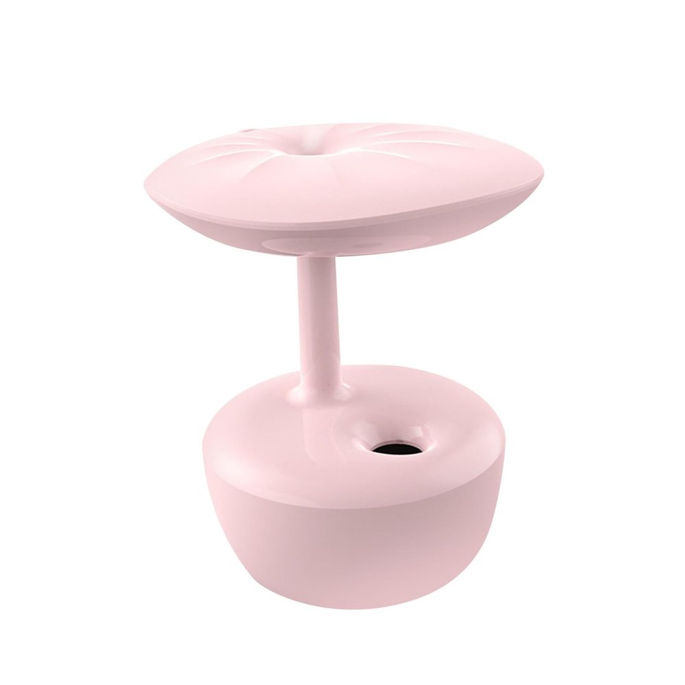 RYGVPR Mist Humidifiers Air Humidifier, with Water Droplets with Auto Shut Off, with Nightlight Desktop Humidifier for Table Home SPA Large Room, Pink