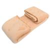 BESTOYARD Solid Fleece Sleeping Blanket Lightweight Flannel Throw for Home Bedroom Khaki Warm Cozy for All Seasons view 1