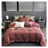 Luxury Embroidery Bedding Set 1000TC Egyptian Cotton Soft Duvet Cover Set Bed Sheet Set Pillowcases King Queen Size Bed Sets,Bed view 1