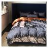 1200TC Cotton Stain Bedding Sets Queen King Size Duvet Cover Bedsheet Pillowcase,Bed view 3