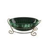 TBFAZDEL Tray Snack Fruit Plate Living Room Home Coffee Table Imitation Glass Office Snack Dessert Dry Fruit Plate view 1