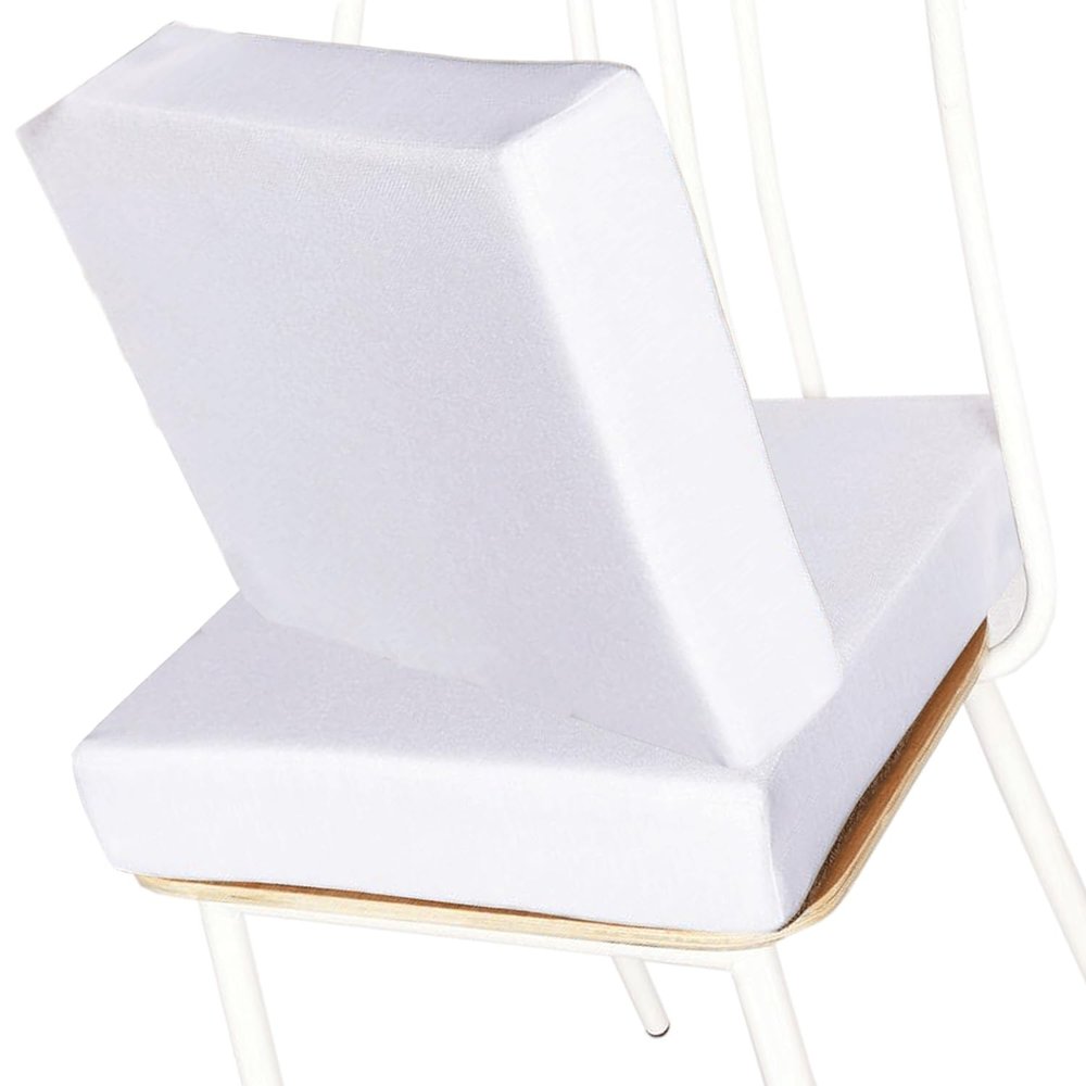 3/5/8cm Thick Detachable Cushion Memory Foam Seat Cushion for Armchair, Non-Slip Design Soft Breathable Comfortable Seat Cushion Suitable for Living Room Dining Room Office With zipper Washable(F4,2pc