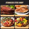 KZZAAO Electric Steak Grill, 1700W Portable Indoor Countertop Oven, Smokeless Electric Grill, Heats Up to 1472 , BBQ Grill view 3