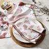 RECYCO Waffle Kitchen Towel Set of 2 - Quick Dry Microfiber Sustainable Dish Towels - Ultra Absorbent Reusable Cleaning Tea Towels - Lightweight Hand Towels,16x 28, Terracotta view 3