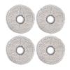 (4 Pack) Mop Pads for ECOVACS DEEBOT T30 Pro Max/ T30 Pro Omni/ T30S/ T30S Combo/ T30C Omni/ X5 Pro Omni/ X2 Omni X2 Pro T20 Omni X1 Omni X1 PRO Omni X1 PLUS T10 Omni T10 Turbo Yeedi M12 Pro+ X1 Turbo view 1