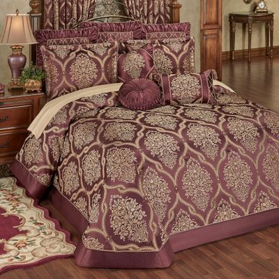 J. Queen New York Laurelton Luxury Grande Bedspread, King, 3 Pc Set