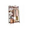 DIEYPOL Coat Rack Standing Clothes Rack Floor-Standing Bedroom Wooden Clothes Hanger Simple Home Clothes Hanging Rack Storage Rack Coat Rack view 1