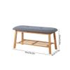 ULTRAWAVE Entryway Stool Home Doorway Seatable Shoe Changing Stool Fitting Room Shoe Rack Simple Shoe Changing Stool Shoe Bench(B) view 2