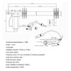 Sofa Lift Chairs Limoss Motor, High Carrying Capacity Electric Power Recliner Motor Low Noise for Electric Bed view 4