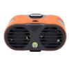 Waist Clip Fan Wearable Cooling with Flashlight and 10000mAh Power Bank, LCD Display Portable Belt Neck for Camping Fishing Work Summer Outdoor view 3
