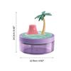 Mini Humidifier, Tree Desktop Humidifiers 2 Mist Modes 320ML USB Personal Humidifier with 7 Color Lights for Home Office Travel view 4