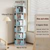 360 Rotating Bookshelf Rotating Bookshelf Tower Spinning Bookshelf Bookshelf With Storage Corner Bookshelf With Storage Suitable for Book Storage living Room Bedroom Study (assembly Required)(Blue,195 view 2