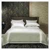 Blue Solid Color 1500TC High end Egyptian Cotton Duvet Cover Luxury Hollow Out Bedding Set Silky Soft Bed Cover Bed Sheet Pillowcases,Bed view 1