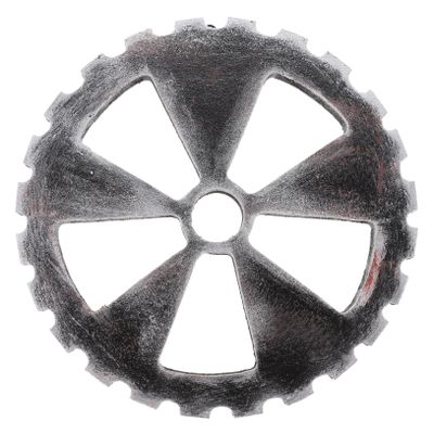 Alipis Vintage Wooden Gear Wall Art Decor Industrial Style Gear Ornament for Home Bar and Office Wall Hanging Unique for