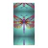 13.8"x27.5" Beach & Pool Towels Cute Dragonfly Pattern Print Lightweight Hand Towels for Men, Women, Travel, Gym, Sunbathing, and More view 1