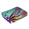 13.8"x27.5" Beach & Pool Towels Cute Dragonfly Pattern Print Lightweight Hand Towels for Men, Women, Travel, Gym, Sunbathing, and More view 3