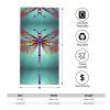 13.8"x27.5" Beach & Pool Towels Cute Dragonfly Pattern Print Lightweight Hand Towels for Men, Women, Travel, Gym, Sunbathing, and More view 4