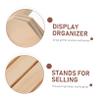 DEARMAMY 2pcs Jewelry Displays to Sell on Wooden Display Stand Earring Display Stands Necklaces and Bracelets Organizers view 4