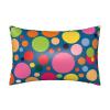 Colorful Polka Dots Personalized Printed Faux Silk Hair Care Pillowcase 20 x 30 Inch Soft Breathable Home Pillowcase Single Pack view 1
