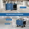 ARGENDON 145 Pint Crawl Spaces Dehumidifier with Pump, Commercial Dehumidifier with Drain Hose for Basement, Auto Defrost, Compact, Large Spaces up to 1800 Sq.Ft, 5 Years Limited Warranty view 3