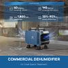 ARGENDON 145 Pint Crawl Spaces Dehumidifier with Pump, Commercial Dehumidifier with Drain Hose for Basement, Auto Defrost, Compact, Large Spaces up to 1800 Sq.Ft, 5 Years Limited Warranty view 4