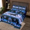 Manfei Horse Bedspread Queen Size, Aztec Western Cowboy Coverlet Set, Boho Exotic Animal Quilted Coverlet with 2 Pillowcases, Kids Boy Girls Room Decor, Soft Polyester Bedding Quilt view 1