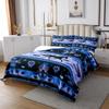 Manfei Horse Bedspread Queen Size, Aztec Western Cowboy Coverlet Set, Boho Exotic Animal Quilted Coverlet with 2 Pillowcases, Kids Boy Girls Room Decor, Soft Polyester Bedding Quilt view 4