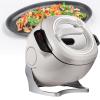 6L Automatic Cooking Machine,2000W auto Cooking Wok Fried Rice Machine,One-Click Smart Start, Three Speed Adjustable,360  Automatic Rotation, for Stir Frying,Stewing,Cooking,220V view 1
