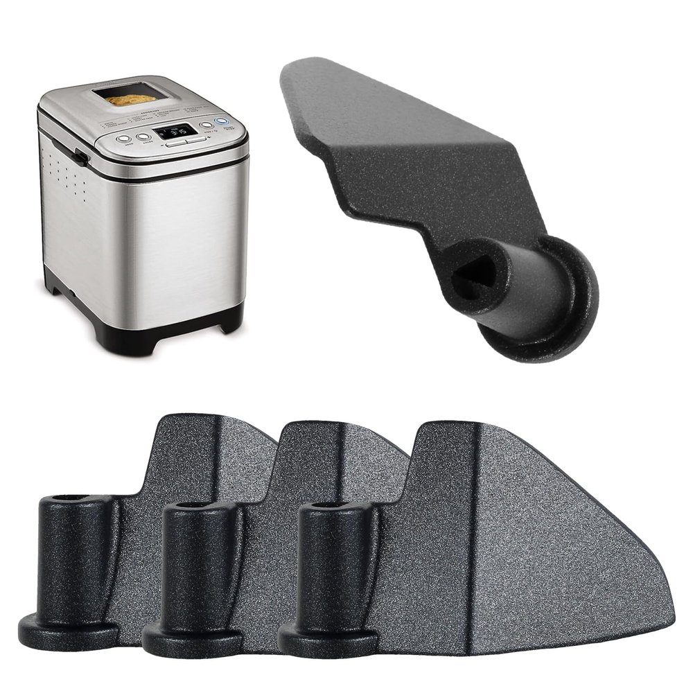 4Pcs Bread Maker Kneading Paddle for CBK-110KP, Aluminum Alloy Breadmaker Paddle, Nonstick Bread Machine Paddle Replacement Mixing Paddle Breadmaker Accessory for Bread Maker