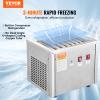 Happybuy Fried Ice Cream Roll Machine, 11"" x 9.5"" Pan, Stainless Steel Rolled Ice Cream Maker with Compressor and 2 Scrapers, for Ice Cream, Frozen Yogurt, Ice Cream Rolls view 2