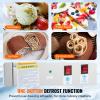 Happybuy Fried Ice Cream Roll Machine, 11"" x 9.5"" Pan, Stainless Steel Rolled Ice Cream Maker with Compressor and 2 Scrapers, for Ice Cream, Frozen Yogurt, Ice Cream Rolls view 3