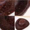 Colonial Styles Tricorn Hat PU Leather Pirate Hat Collection Hats Medieval Pirate Hat Funny Party Hat for Theme Party view 3