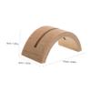 Xmas Japanese Fan Stand, Bamboo Holder for Handmade Folding Fans Display view 2