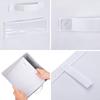 artsdi Fabric storage cubes (Set of 8) 11 Inch Cube Storage Bin, Cube storage with 8 Labels Window Cards & a Pen, Foldable cube Organizer bins,11x11 Storage bin, Cubby Organizer Boxes, White view 2