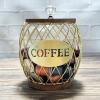 BestAlice Coffee Pod Holder Storage, Large Capacity K Cup Holder Organizer, Storage Basket for Kitchen Countertop, Coffee Bar Accessories Basket Black K Pods (gold pineapple + view 2