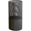 Metal Mesh Umbrella Stand with Hooks - Round Hollow Out Storage Rack for Canes Walking Sticks, Patio Home Front Door Organizer view 1