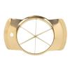 Fruit Slicer Divider, 304 Stainless Steel, Labor Saving, Fruit Wedge for Apples, Oranges, Pears (Gold) view 1