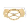 Fruit Slicer Divider, 304 Stainless Steel, Labor Saving, Fruit Wedge for Apples, Oranges, Pears (Gold) view 2