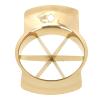 Fruit Slicer Divider, 304 Stainless Steel, Labor Saving, Fruit Wedge for Apples, Oranges, Pears (Gold) view 3