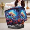 Eritanaer Sea Turtle Cocktail Maker Machine Cover Dust Cover Kitchen Appliance Cover with Pockets to Store Cocktail Capsules & Accessories Easy to Clean Drink Maker Cover view 4