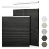 Sulugood Top Down Bottom Up Shades Cordless Cellular Shades,1.5inch Blackout Blinds for Indoor Windows Thermal Blinds&Shades,Black,76" W x 80" H view 1