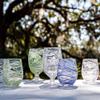Juliska Puro Marbled Stemless Wine Glass view 2