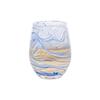 Juliska Puro Marbled Stemless Wine Glass view 3