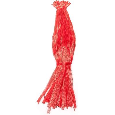 CLENEA 100PCS Reusable Produce Mesh Bags Fruits Mesh Produce Bags(Red,45CM)