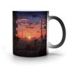 QMNRTK Sunset Apartments Coffee Mug, Funny Mugs Magic Large Capacity Ceramic Cup Novelty Gift Mugs for Coffee, Tea And Hot Drinks view 3