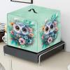 Eritanaer Owl Cocktail Machine Cover Kitchen Appliance Cover with Multi Pockets and Handle Easy Clean Cocktail Maker Dust Cover Cocktail Maker Machine Accessories view 3