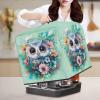 Eritanaer Owl Cocktail Machine Cover Kitchen Appliance Cover with Multi Pockets and Handle Easy Clean Cocktail Maker Dust Cover Cocktail Maker Machine Accessories view 4