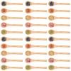 30 Pcs Mini Wooden Spoon 4.9inch Small Wooden Spoons Kitchen Condiment Tools Ice cream Sugar Honey Coffee Teaspoon view 1
